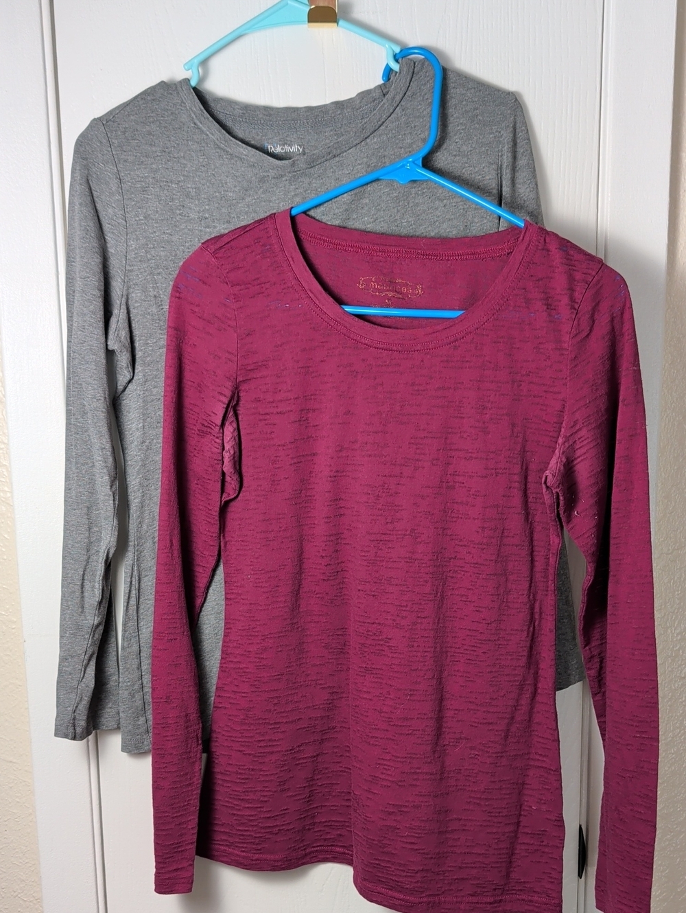 Ladies Medium Long Sleeve Tshirts Maurices Relativity Bundle M